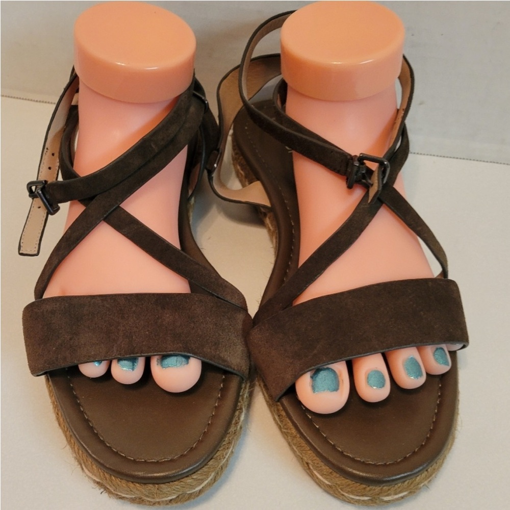 Via Spiga Green Sandals, size Eur 40/US 10